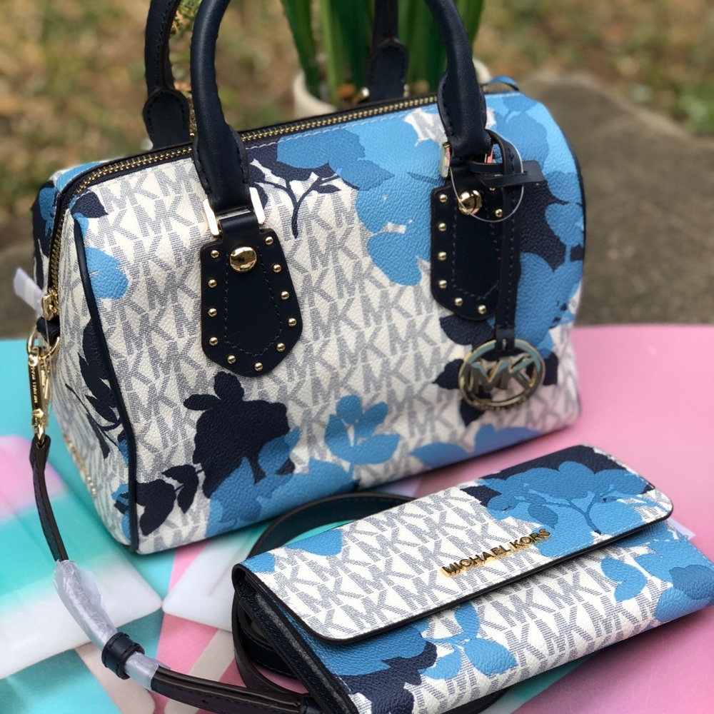 MK Aria handbag and wallet